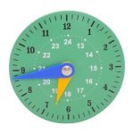 Saat Kadranı 10 cm - Görsel 8