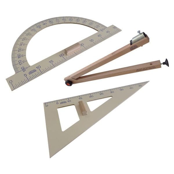Sınıf Geometri Takımı Ahşap 3 Parça