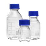Şişe Cam Şeffaf Vida Kapaklı 250 ml