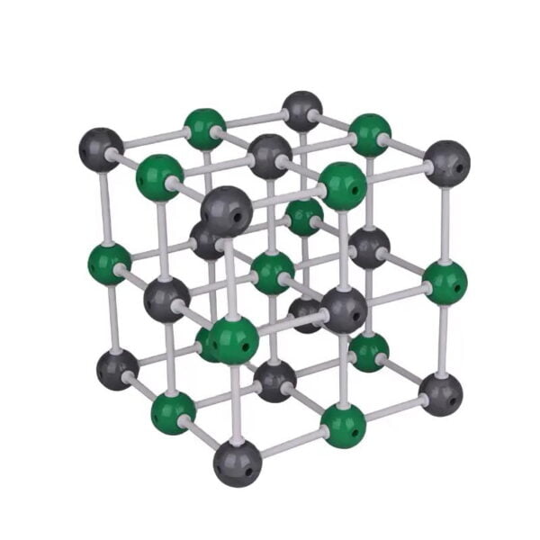 Sodyum Klorür (NaCl) Kristal Yapı Modeli