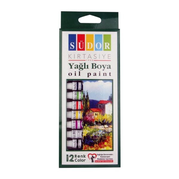 Yağlı Boya Takımı 12 Renk 8