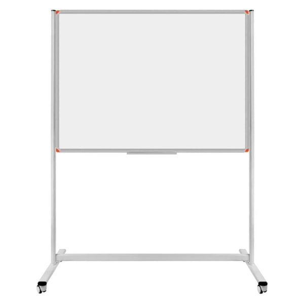 Tekerlek Ayaklı Sabit Beyaz Laminant Yazı Tahtası 120x240 cm