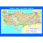 Türkiye Arazi Kullanımı Haritası 70x100 cm