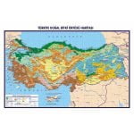 Türkiye Coğrafyası Haritaları Seti 15 Adet 70x100 cm - Görsel 12