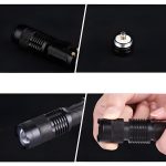 UV Led Mor Işıklı El Feneri - Görsel 2