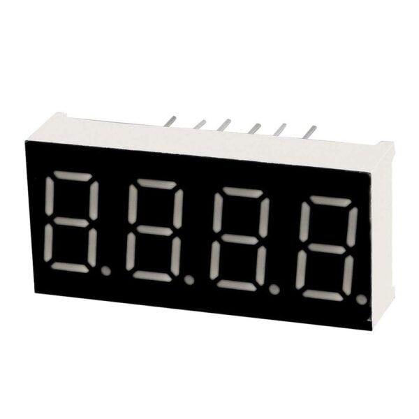 Yedi Segment Dörtlü Display 14 mm
